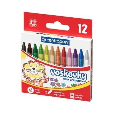 Centropen pastelky voskové 12 barev