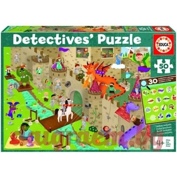 Image 1 of Educa Пъзел загадка educa 18895 - 50 части - Детективи в замъка (edu18895)