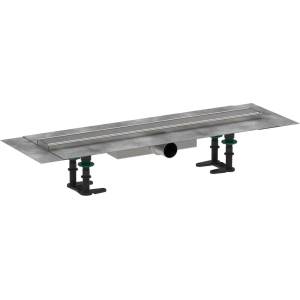 Hansgrohe RainDrain Compact - Душ канал, 60 cm, с решетка, четкана неръждаема стомана 56162800 (56162800)