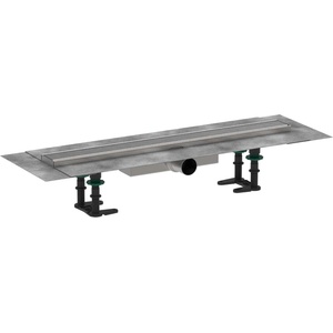 Hansgrohe RainDrain Compact - Душ канал, 60 cm, с решетка, четкана неръждаема стомана 56162800 (56162800)