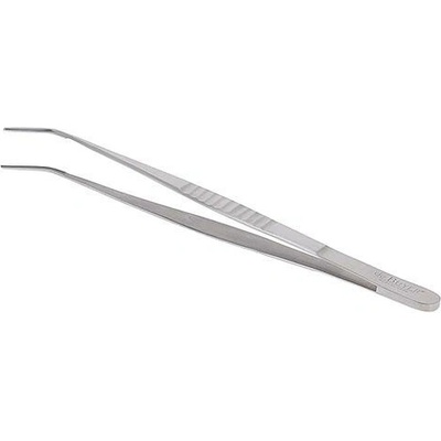 Pinzeta de Buyer, 4239.30, dekorační, zaoblená, délka 30 cm, nerez