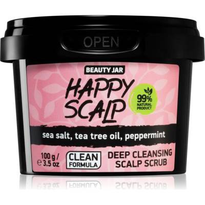 Beauty Jar Happy Scalp почистващ пилинг за мазна кожа на скалпа 100 гр