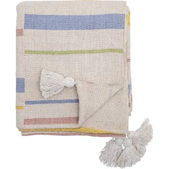 Bloomingville Одеяло Pontino с ресни 130 x 160 см (82062285)