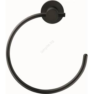 Duravit 99214600 - Стенна закачалка за кърпи D-CODE, матово черно (DA0013)
