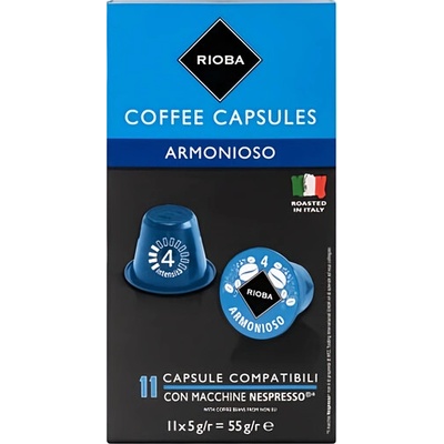 Rioba Armonioso Lungo kávové kapsle 10 x 5 g