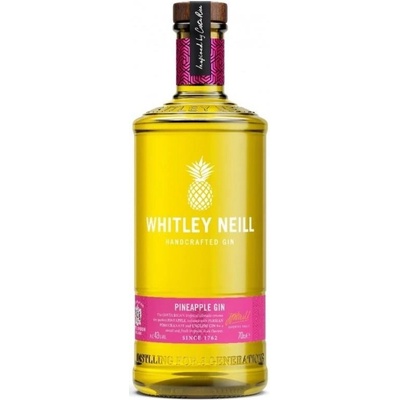 Whitley Neill Pineaple 43% 0,7 l (holá láhev)
