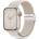 Tech-Protect Найлонова каишка за Apple Watch 6 / 7 / 8 / 9 / 10 / SE (40/41/42 mm) от Tech-Protect Nylonmag - Natural Titanium (5906302312849)