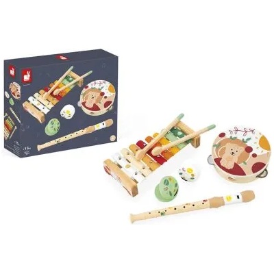 Janod - Комплект музикални интрументи - Sunshine (J07615)