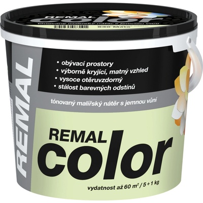 REMAL COLOR FARBA NA STENU MÄTA 6 KG