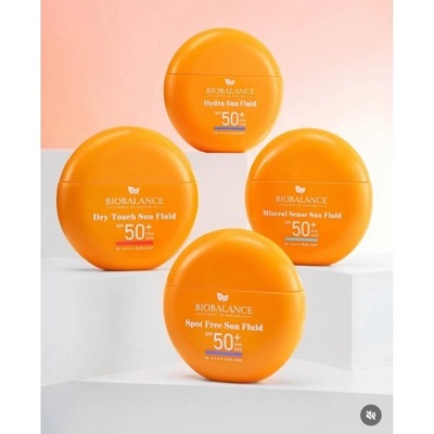 Biobalance Spot Free водоустойчив слънцезащитен флуид за лице SPF50+ 40мл
