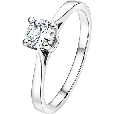 Zlaton Prsten bílé zlato s diamantem N14012602092