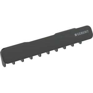 Geberit Капак за сифон за мивка Geberit One с гребенова вложка и магнитно закрепване, матово черен (505.082.14.1)