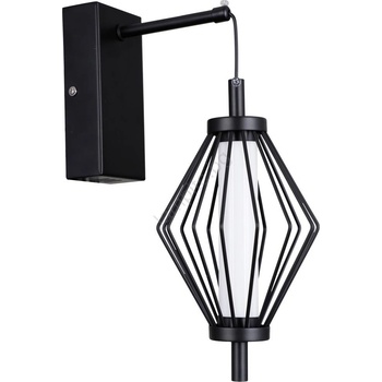 Italux wl-34403-1-bk - led стенна лампа sevilla led/5w/230v 3000k черна (it0706)