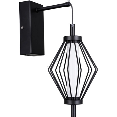 Italux wl-34403-1-bk - led стенна лампа sevilla led/5w/230v 3000k черна (it0706)