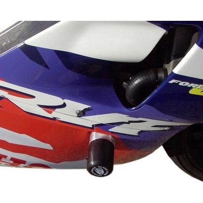 Padací chrániče (28 mm) - Honda RVF400 (NC35), černé