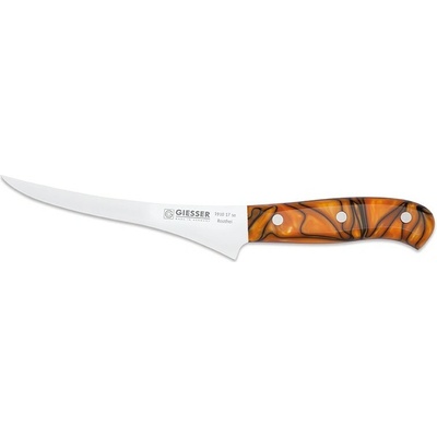 Giesser Filetovací nôž Premium Cut Spicy Orange dĺžka čepele 17 cm