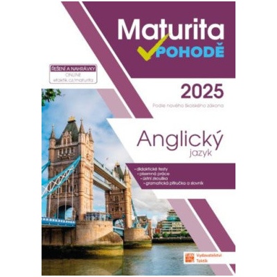 Maturita v pohodě - Anglický jazyk 2025 - Taktik