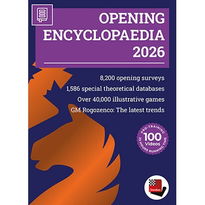 ChessBase Opening Encyclopaedia 2026 - verzia na stiahnutie (anglicky, nemecky)