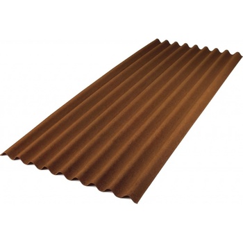 Onduline Base Intense 200 cm × 85,5 cm × 2,6 mm hnědá (1 ks)