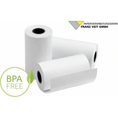 Termo pokladničný kotúčik BPA free 57/30/10 priemer 3 cm šírka 5,7 cm návin 12 m TK57/30/10/48/100