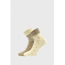 Lonka dámské teplé ponožky 2 páry Frotana angora