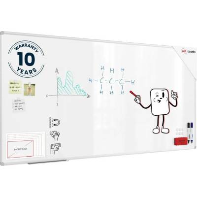 Allboards EX189 Magnetická tabule 180 x 100 PREMIUM EX1810