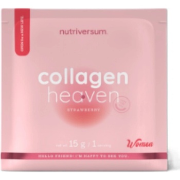 Nutriversum Collagen Heaven | added Zinc, Vitamin C and Hyaluronic Acid [15 грама] Ягода