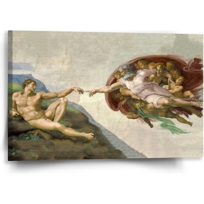 Sablio Obraz Stvorenie Adama - Michelangelo Buonarroti - 60x40 cm