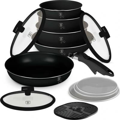 Pro-Tech shop Sada riadu s titánovým povrchom a odnímateľnou rukoväťou Matte Black 13-dielna 55521