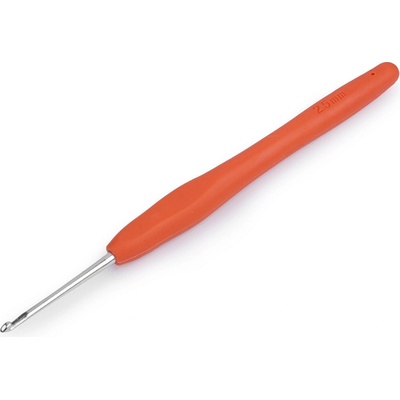 Stoklasa Háček na háčkování se silikonovou rukojetí vel. 2-6 Balení: 1 ks, Varianta: 2 (2,5 mm) náhodná barva 2 (2,5 mm) náhodná barva
