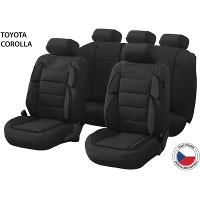 Autopoťah CAPPA Perfetto YL Toyota Corolla, čierne