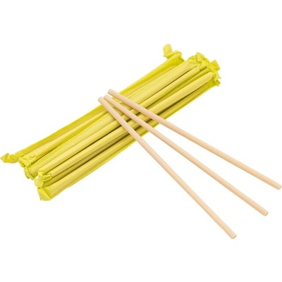brčko d 6mm, 21cm, 30ks-BAMBOO přír., hyg.bal., ECO 100%rec.