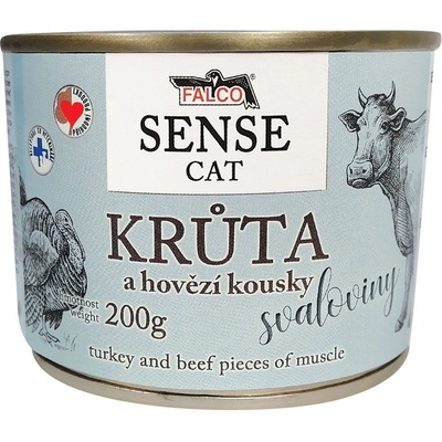 Falco Sense Cat krůta a hovězí 200 g – Hledejceny.cz