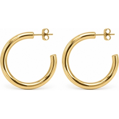 Olivie 10243 Kruhové náušnice GOLD