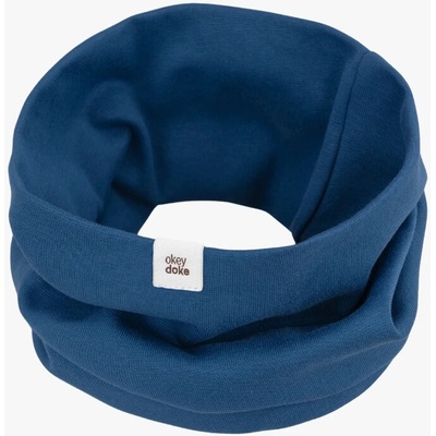 Doke detský nákrčník organic dark blue