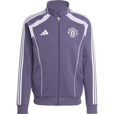 Adidas Мъжко горнище Adidas Manchester United UBP Doubleknit Tracksuit Top Mens - Purple