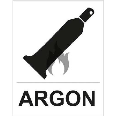 Samolepka Argon 150 x 210 mm Varianta: Samolepící fólie
