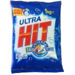 Ultra Hit Перилен препарат Ultra Hit, прах, универсален, за бяло и цветно пране, 2 kg