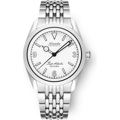 Nivada Grenchen Super Antarctic White Beads of Rice
