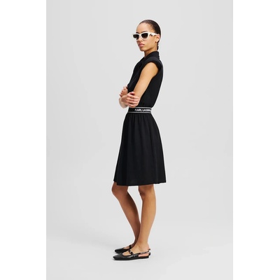 KARL LAGERFELD Памучна рокля Karl Lagerfeld (A2W13038)