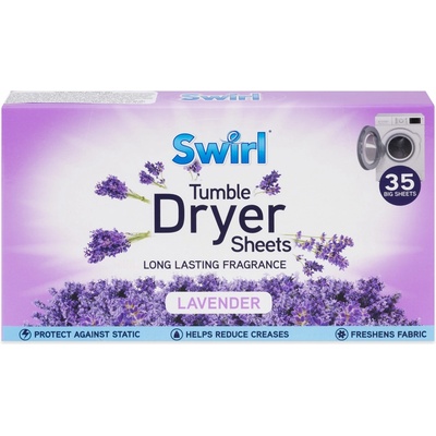 Swirl ubrousky do sušičky Lavender 35 ks