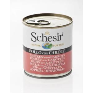 Schesir Nature Chicken with Carrots пилешки филенца и моркови 285gr