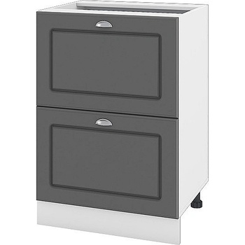 ИРИМ Долен кухненски шкаф Сити БФ-Цимент мат-06-44 60 см