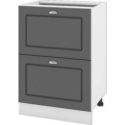 ИРИМ Долен кухненски шкаф Сити БФ-Цимент мат-06-44 60 см