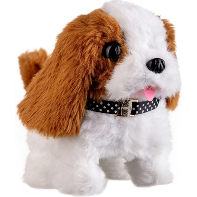 Teddies Pes Max 15 x12 cm na batérie so zvukom a pohybom