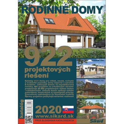 Rodinné domy 922 projektových riešení