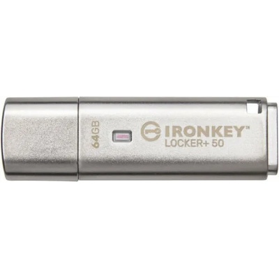 Kingston IronKey Locker+ 50 64GB USB 3.2 (IKLP50/64GB)