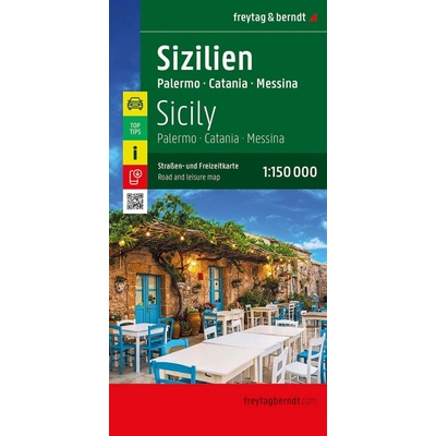 mapa Sicílie 1:150 t.