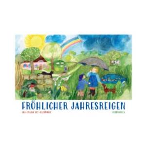 Postkartenbuch /Fröhlicher Jahresreigen | Eva-Maria Ott-Heidmann (2026)