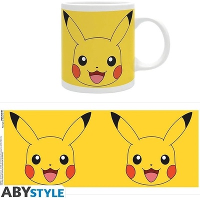 GB eye Hrnek Pokémon Pikachu Face 300 ml – Zboží Mobilmania